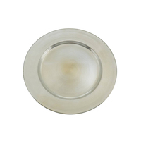 Conception assortie de caboteur de tôle avec la forme ronde de finition de placage à l'or excellente qualité pour servir des boissons
