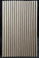 Panneau ondulé en placage d'ingénierie écologique de 3-5 mm avec design moderne pour la décoration d'hôtels et de murs/tables
