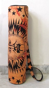 Bolsa de Algodón Hecha a Mano para Yoga, Bolsa Ecológica Ligera de Lujo para Viajes, Moda Tradicional India, Estampado de Bloques, Yoga y Pilates - Product Image 4