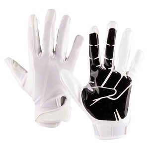 Gants de football américain en cuir de haute qualité, antidérapants, durables, design imperméable, couleur personnalisable, logo personnalisé, taille personnalisée - Product Image 5