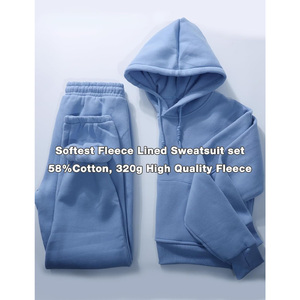 OEM Custom Women's Two-Piece Set Breathable Full Zip Tracksuit with Embroidered Logo and Private Label Solid <b>Pattern</b> Apparel - Product Image 5