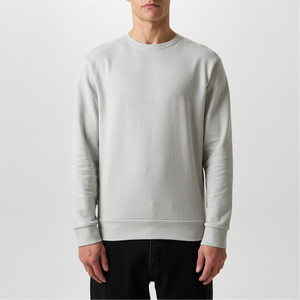 ODM Blank <b>Plain</b> <b>Sweatshirt</b> for Men Pullover Fleece <b>Sweatshirt</b> Custom Logo OEM Streetwear <b>Sweatshirt</b> Oversized Fit - Product Image 5