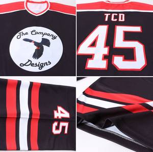 Maillot de hockey personnalisé broderie sublimée vêtements d'équipe Service OEM Maillot de hockey sur glace pour homme - Product Image 5