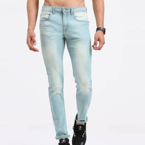 กางเกงยีนส์สำหรับผู้ชายกางเกงยีนส์ใส่สบาย - Product Image 1