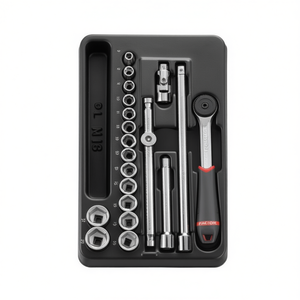 ชุดโมดูลซ็อกเก็ต 6 จุด ขนาด 3/8 นิ้ว แบบเมตริก ยี่ห้อ Facom จำนวน 20 ชิ้น - Product Image 2