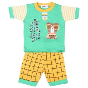 ชุดสูทเด็กชายแขนสั้น 4546 -สีเขียว - Product Image 2