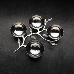 Luxury Three Bowl Decorative Set for Dining Table Centerpiece and Home Decor - Product Image 2