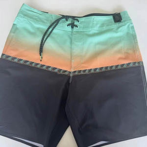 Shorts de plage à marque privée, extensibles dans 4 directions, séchage rapide, imperméables, écologiques, respirants, taille mi-haute, très élastiques - Product Image 1