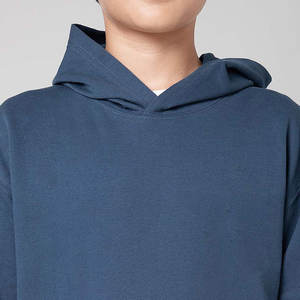 Chándal para niños Combo de sudadera con capucha de dos piezas con tela transpirable y comodidad elástica Conjunto deportivo cálido y acogedor - Product Image 5