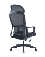 Chaise de bureau ergonomique en maille à dossier haut pour la direction Prix bon marché Design moderne Levage de gaz mobile manuel pour les visiteurs du personnel