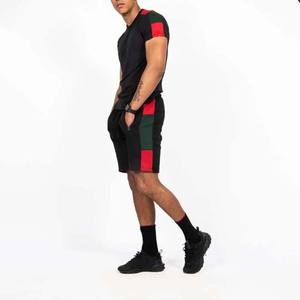 Conjunto de Ropa para Hombre de Alta Calidad, Nuevo Diseño, Camiseta de Manga Corta 100% Algodón, Verano, 2 Piezas, Camiseta y Pantalones Cortos, Conjunto de Dos Piezas, Peso Pesado - Product Image 2