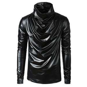 Camisetas de Cuero - Camiseta de Diseño en Cuero, Nueva Llegada, la Mejor Calidad, Cómoda para Hombres - Product Image 1