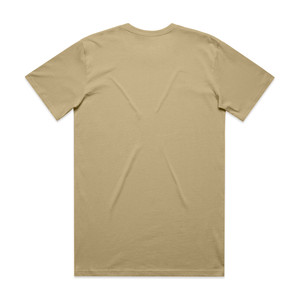 Khaki Color Regular Fit 100% Cotton T-Shirts <b>Men</b> Custom Options SHH Pakistan Exporter Colorful <b>Stretch</b> Fabric Print Bulk - Product Image 2