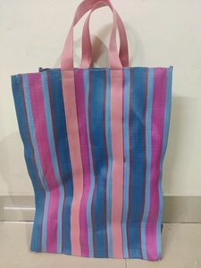 Bolsas grandes ecológicas de polipropileno reciclado, bolsas de plástico sostenibles hechas en la India, bolsas de lavandería de suministro a granel - Product Image 3