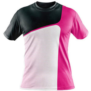 T-shirts à sublimation pour hommes séchage rapide respirant vêtements d'entraînement en polyester vêtements de sport à manches courtes haut imprimé personnalisé - Product Image 1