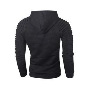 เสื้อฮู้ดแบบกําหนดเอง Unisex 2 ชิ้นชุดเสื้อสเวตเตอร์และกางเกงขายาวขนแกะผ้าฝ้ายผู้ชาย Hoodies และเสื้อสเวตเตอร์มีฮู้ดชุดสําหรับผู้ชาย - Product Image 2