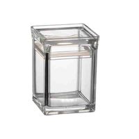Ensemble de bocaux de rangement de cuisine en acrylique empilables et étanches - Bocaux et contenants de garde-manger de haute qualité avec couvercles, boîtes de rangement multi-tailles