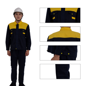 Conjuntos de ropa de trabajo de diseño personalizado: uniformes de estilo de fábrica y monos de seguridad, MOQ bajo y servicio OEM/ODM - Product Image 3