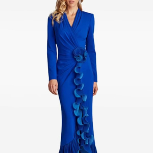 Elegante vestido de noche con cascada diseñado para ocasiones sofisticadas y ropa de fiesta a los mejores precios para el vestido de fiesta de noche - Product Image 1