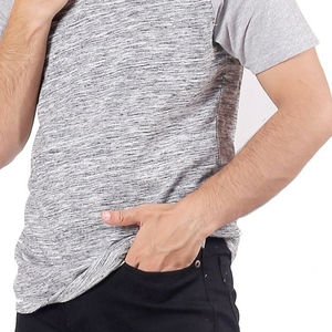 Logo personnalisé Hanley pour hommes pour T-Shirt Pakistan Made Cotton Polyester Fabric Anti-Pilling Anti-Wrinkle OEM - Product Image 4