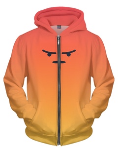 Venta al por mayor 3D impreso pulóver sudaderas con capucha para los hombres de impresión de poliéster sublimación sudaderas de manga larga 500 gramos sudaderas con capucha de tela - Product Image 2