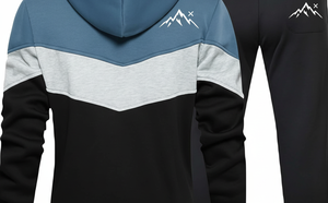 Survêtement uni à capuche sur mesure unisexe | Polaire 100% coton | Tenue d'hiver chaude - Product Image 6