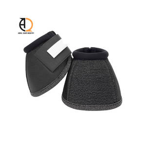 Custom Professional <b>Lightweight</b> Nylon Horse Riding Bell <b>Boots</b> Durable Overreach Hoof for Horse Owners - Product Image 5