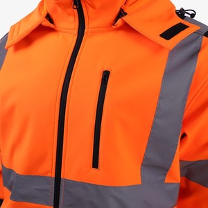 Nuevo estilo de moda Chaquetas DE TRABAJO impermeables Monos DE SEGURIDAD personalizados Chaqueta DE TRABAJO Chaquetas de traje de invierno reflectantes con capucha - Product Image 3