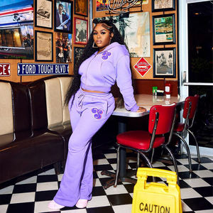 Vente en gros 2025 fournisseurs pakistanais fabriqués pour femmes Jogging Training Tracksuits Jogger Sets With OEM Service for Sale Custom - Product Image 2