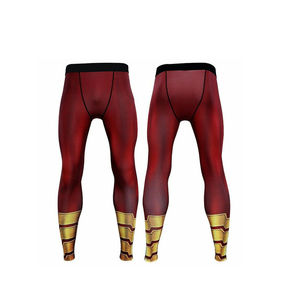 Pantalones de compresión al por mayor para BJJ, de algodón y fibra de bambú, con cintura elástica, transpirables, de secado rápido, para lucha MMA, para hombre, con estampado personalizado - Product Image 6