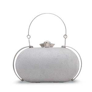 Pochette argentée P15071 pour femme - Product Image 1