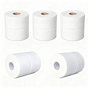 Rollo de Papel Higiénico Jumbo Grande, Alta Absorbencia, Papel Duradero para Aeropuertos, Hospitales y Centros Comerciales - Product Image 1