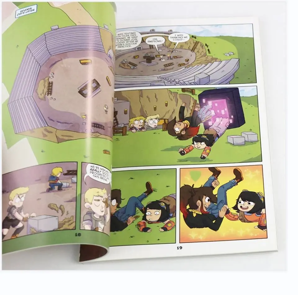 Impression personnalisée feuille d'argent enfants adulte couverture souple histoire Manga livres vente en gros