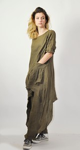 Mono de Yoga Tradicional Vintage para Mujer con Cintura Alta y Mangas Abullonadas, de Secado Rápido, para Dormir en Verano - Product Image 5