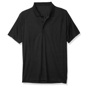 เสื้อยืดลำลองผ้าฝ้าย 100% สีพื้น แขนสั้นแบบแร็กแลน สำหรับเสื้อโปโลชาย - Product Image 1