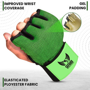 Envolturas de gel de boxeo hechas en Pakistán Servicios OEM Envolturas de gel de boxeo de alta calidad - Product Image 4