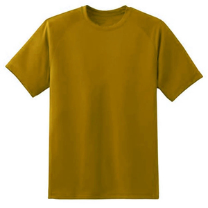 Camiseta de Manga Corta para Hombre INDEX, Cuello Redondo, Color Marrón, Corte Regular, Color Sólido, Tejido de Punto Informal - Product Image 4
