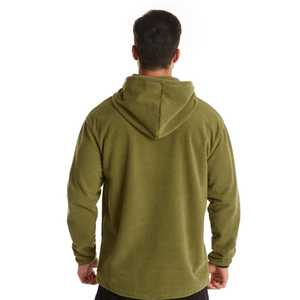 Chaqueta Cortavientos Delgada para Exteriores, de Poliéster, Estilo Informal, con Cuello Alto, para Otoño, Deportiva, Térmica, con Forro Polar, con Cremallera y Diseño de Parches - Product Image 5