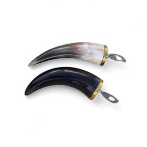 Ouvre-bouteille en corne de buffle personnalisable de luxe, artisanal, durable, cadeau pour ouvrir les bouteilles de vin et de bière - Product Image 2