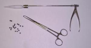 Ensemble complet de ligateurs McGivney 240 mm, cône 50 mm, lot de 100 instruments chirurgicaux de classe I, certifiés CE ISO13485, manuel inclus, garantie 1 an - Product Image 4
