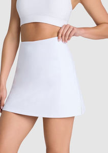<b>Womens</b> Sports Skort High Waist Activewear Skirt with Built In Shorts Lightweight Breathable Gym Tennis Golf and Training <b>Skorts</b> - Product Image 2