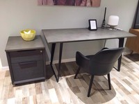 Meubles vietnamiens en béton, ensemble de luxe de haute qualité, TABLE et chaise pour la maison, salle à manger et bureau
