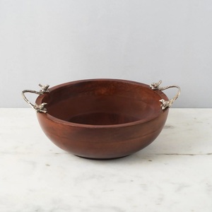 Placage de nickel servant mini bol pour hôtels et restaurants décor vente chaude en laiton décoratif servant bol de crème glacée meilleur vendeur - Product Image 6