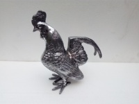 Statue de poule décorative en métal, Figurine de coq, Sculpture de jardin, Statues de poulet pour la décoration de la maison et des hôtels.