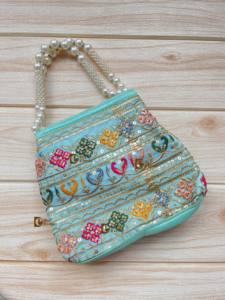 Elegante bolso de fiesta ligero para mujer con decoración de perlas y borlas Tipo de cierre abierto - Product Image 5