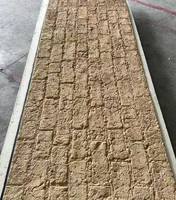 Carrelage flexible léger MCM extérieur, haute qualité, durable, résistant aux UV, imperméable, pliable pour la décoration murale de piliers romains
