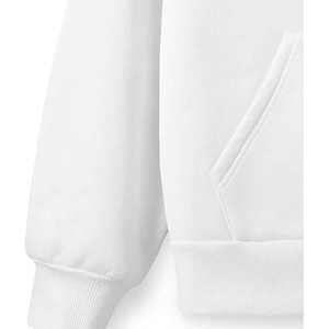 Unisex Custom Logo Breathable Windproof Eco-Friendly Full <b>Zip</b> <b>Fleece</b> Embroidered Hooded Winter Hip Hop Style Wholesale Solid - Product Image 5