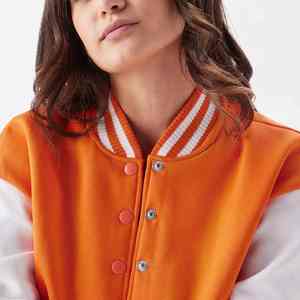 Chaqueta Universitaria Corta de Invierno para Mujer, Tejida en Lana/Poliéster, Impermeable, Transpirable, de Alta Calidad Premium, Fabricada en Pakistán, 2026 - Product Image 6