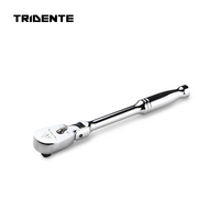Tridante RB12001, fabriqué à Taïwan, poignée de cliquet à tête flexible 1/4 pouce, 72 dents, qualité industrielle DIY, OEM/ODM personnalisable, profil bas