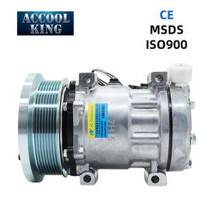 Compresseur de climatisation de véhicule 12V ABPN83304532 8pk pour camions Freightliner 709 2004-2009 - Product Image 1